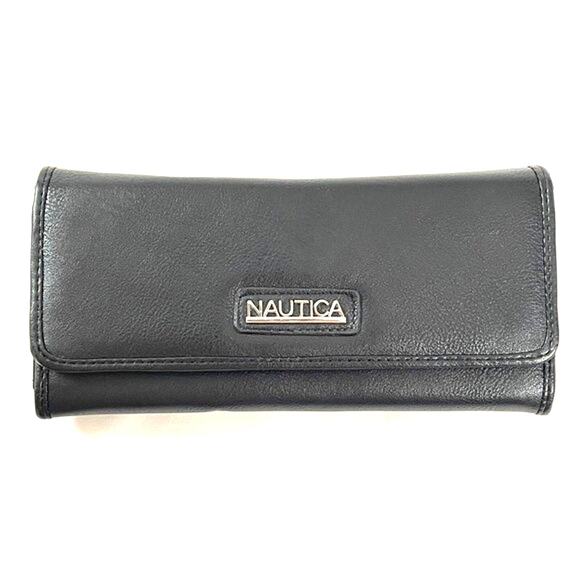 Nautica Wallet Clutch Holds Cell Phone Size-8" x 4" Material: Buff NWT - Picture 1 of 9